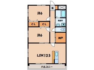 西尾駅 徒歩15分 1階の物件間取画像